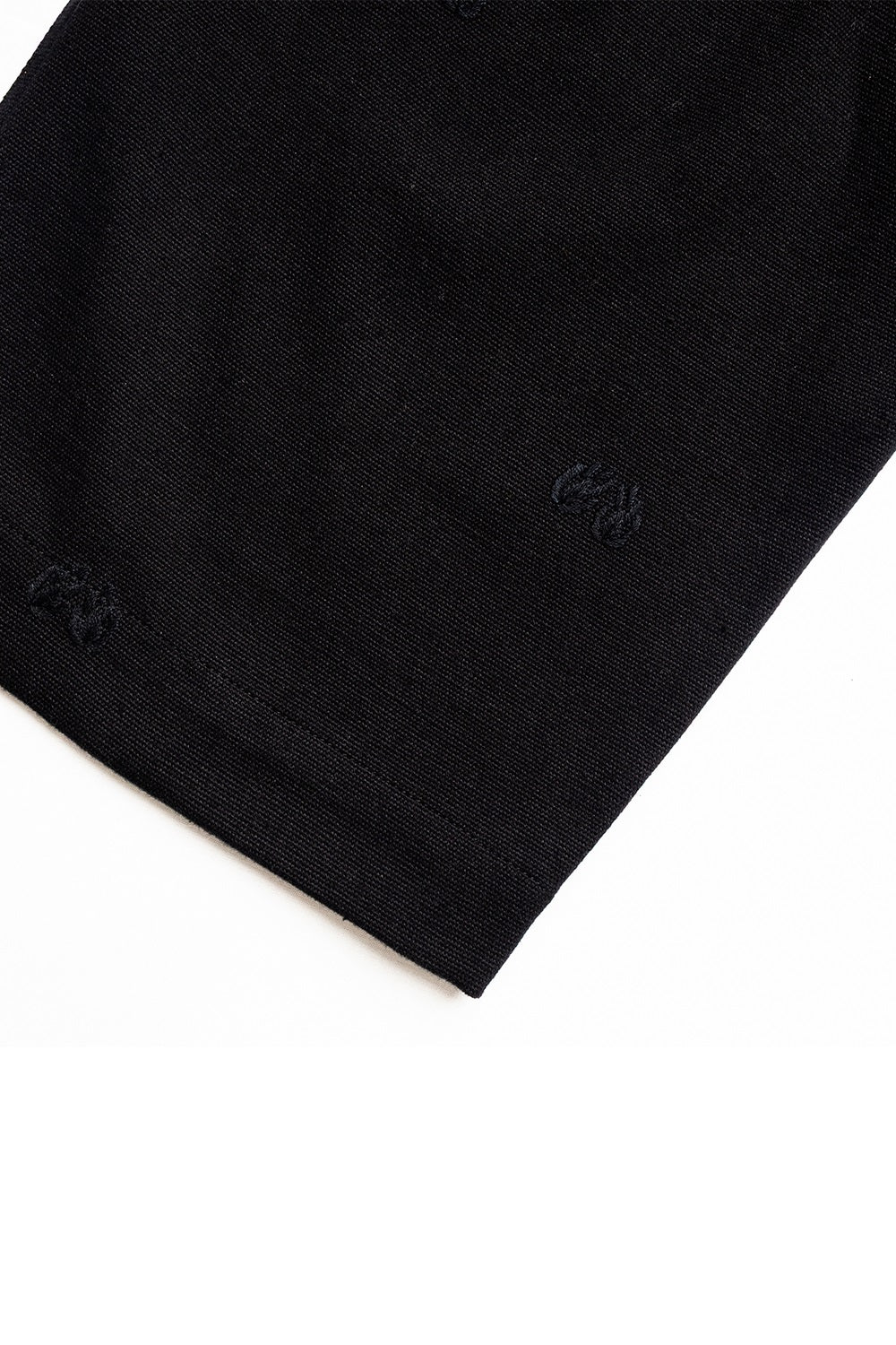 Hand-Embroidered Carpenter Pant, in Black
