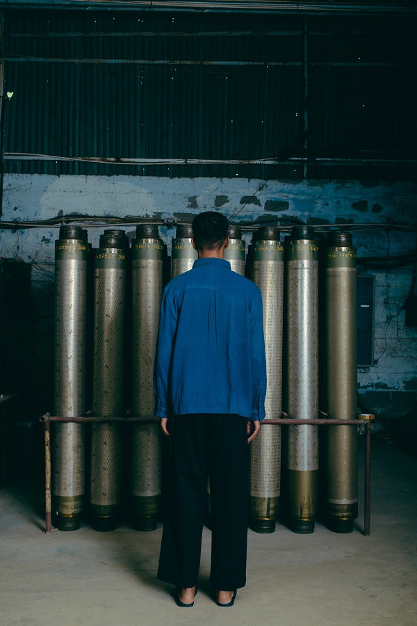 Farmer Shirt, in Indigo