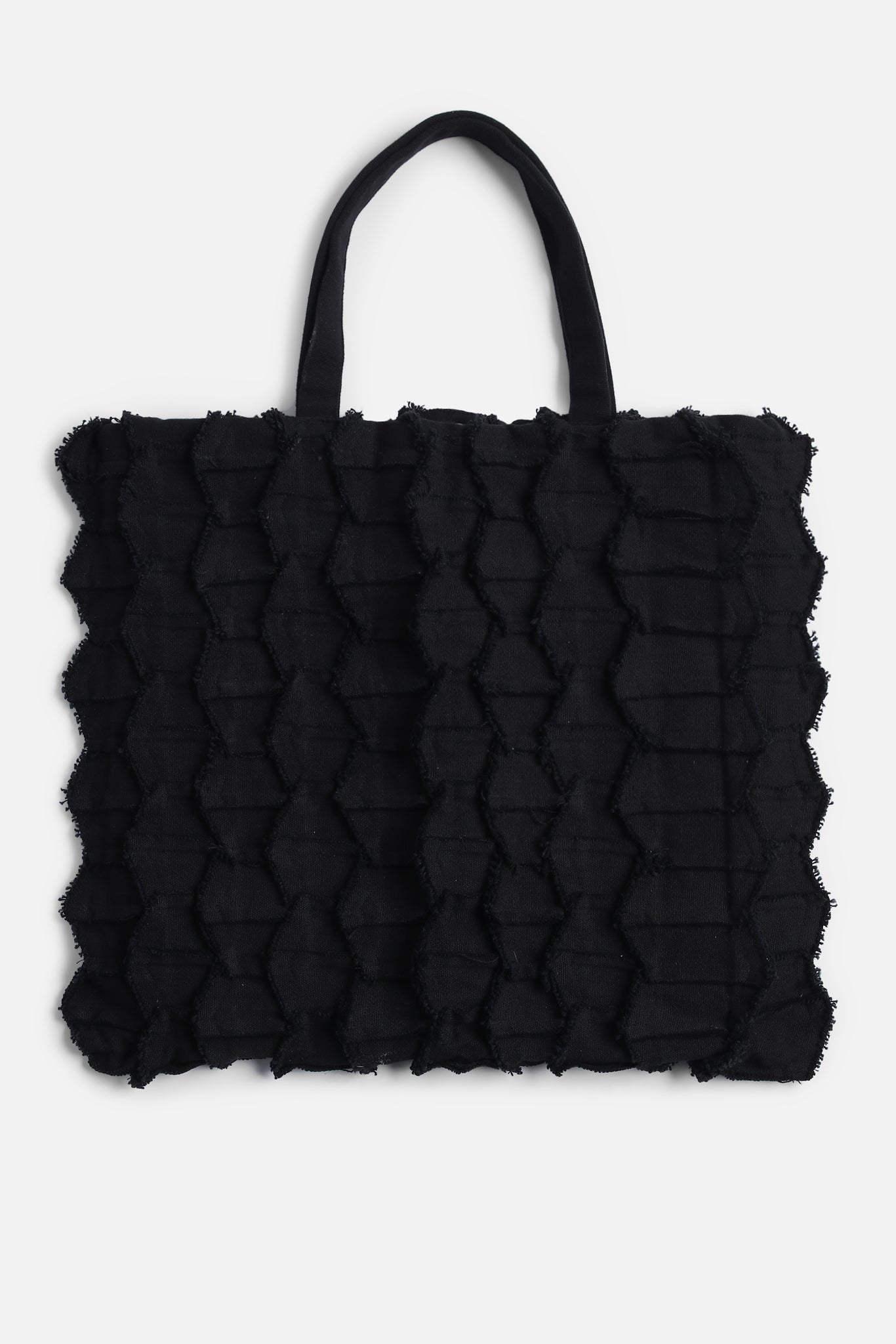 Scrap Tote Bag, in Noir