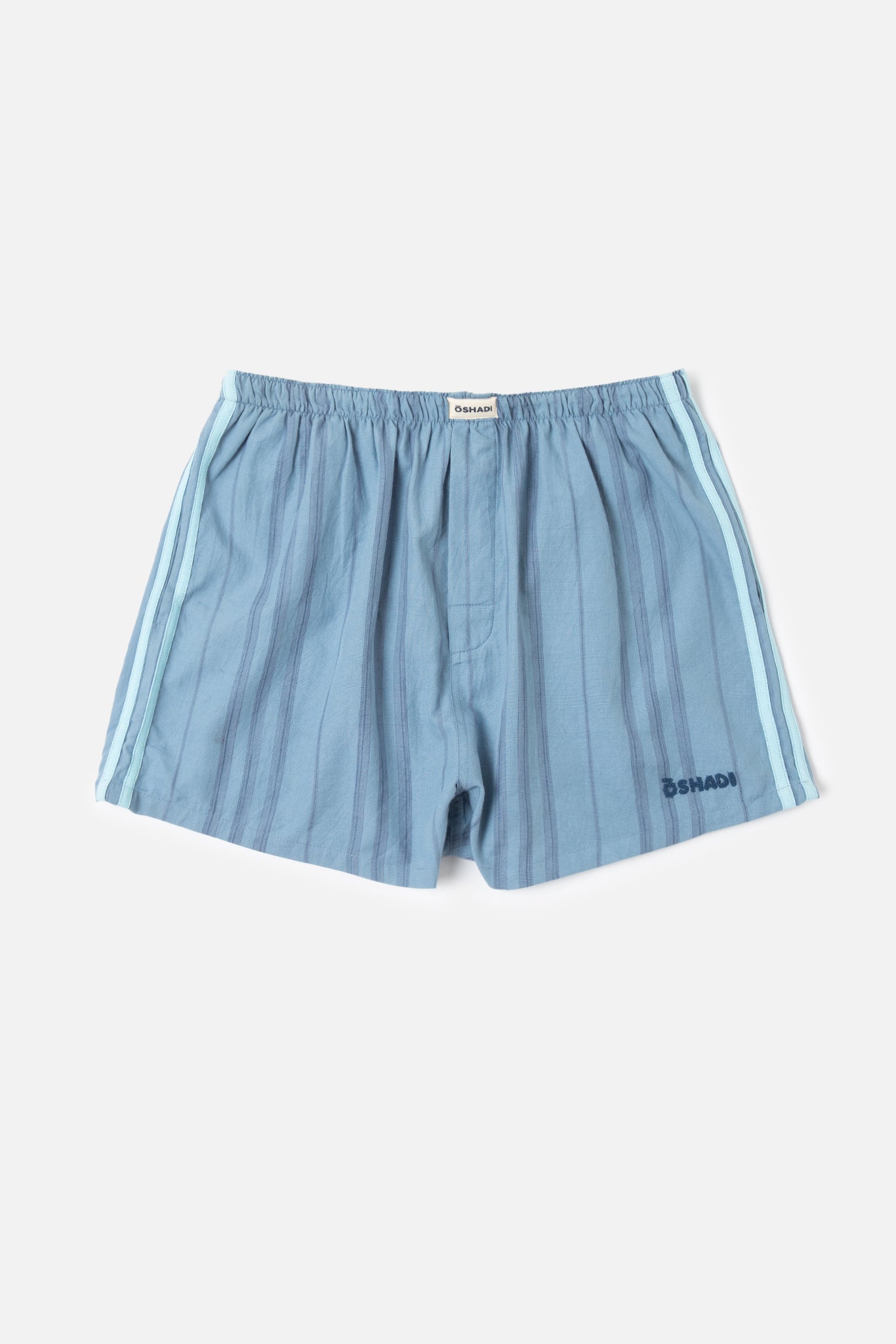 Lazy Shorts, in Calcite Blue