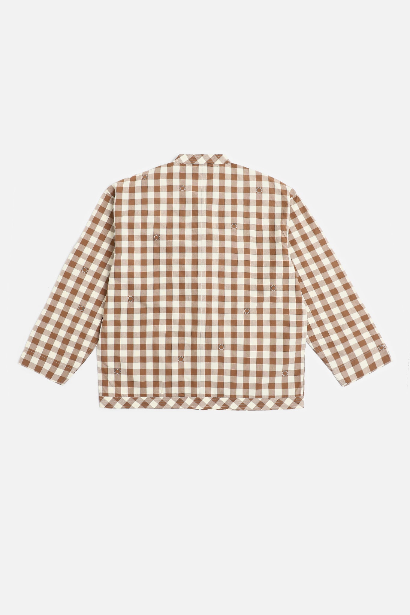 Day Jacket, in Brown Gingham