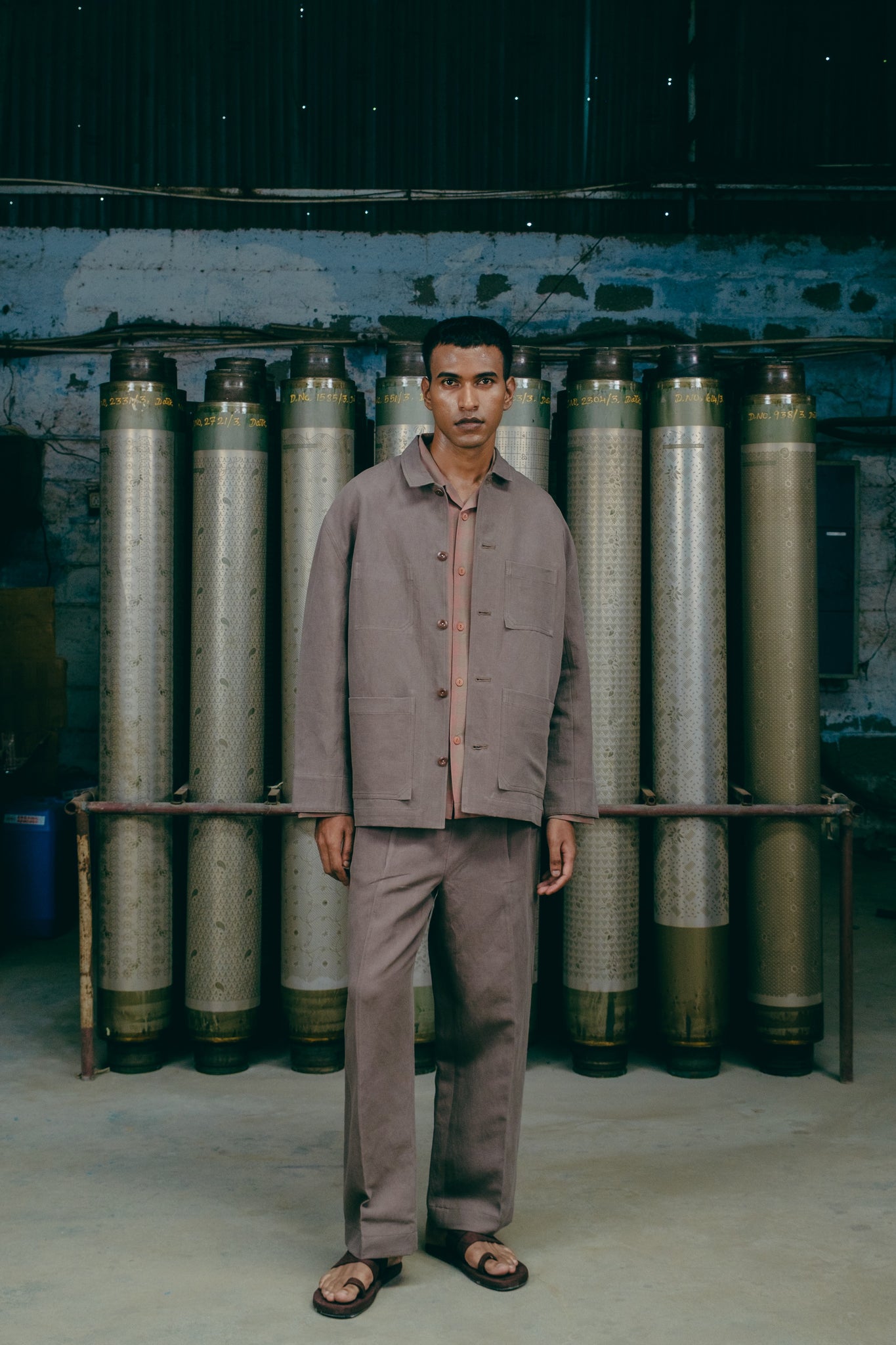 Workwear Jacket, in Mudstone