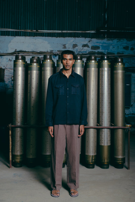 Farmer Shirt, in Black