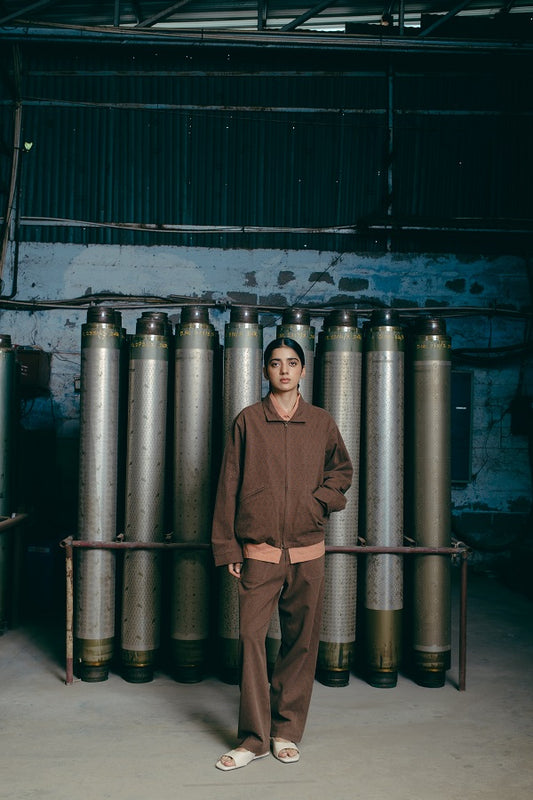 Rooted Jacket, in Mudstone