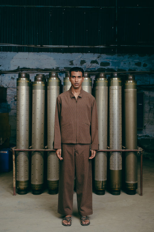 Rooted Jacket, in Mudstone