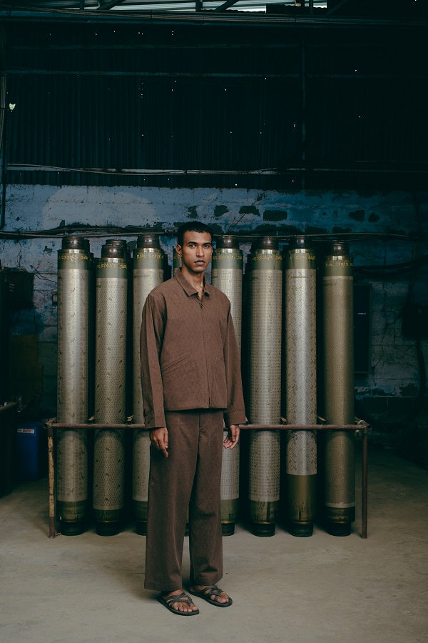 Rooted Jacket, in Mudstone