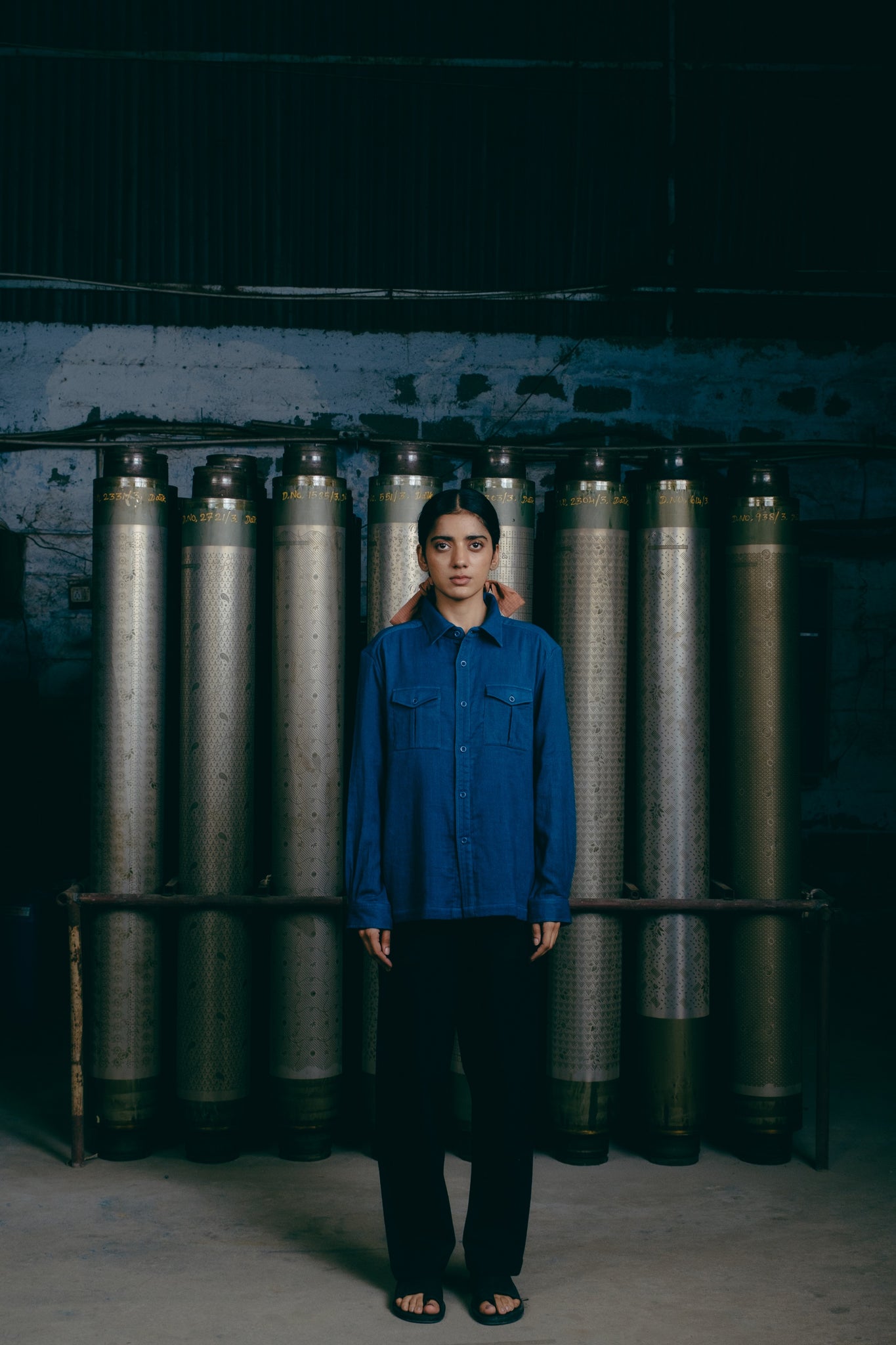 Farmer Shirt, in Indigo