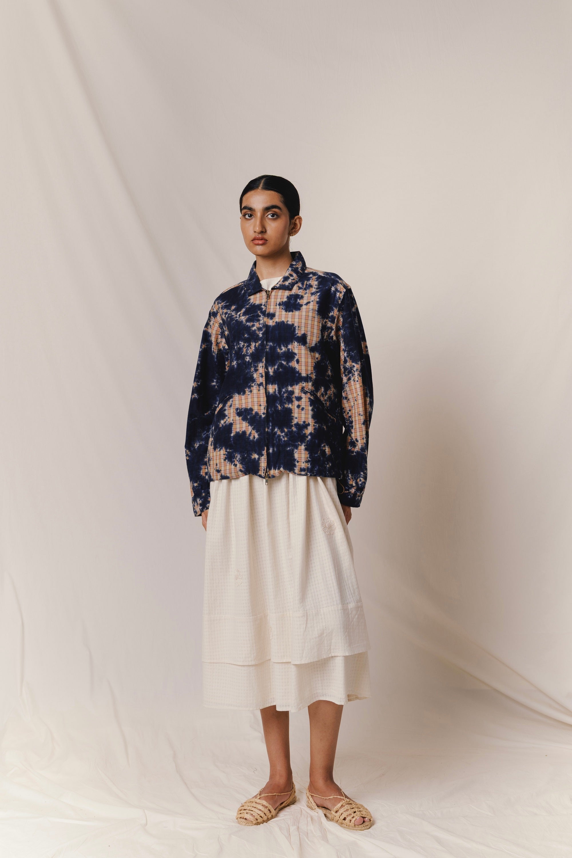 Rooted Jacket, in Accidental Navy