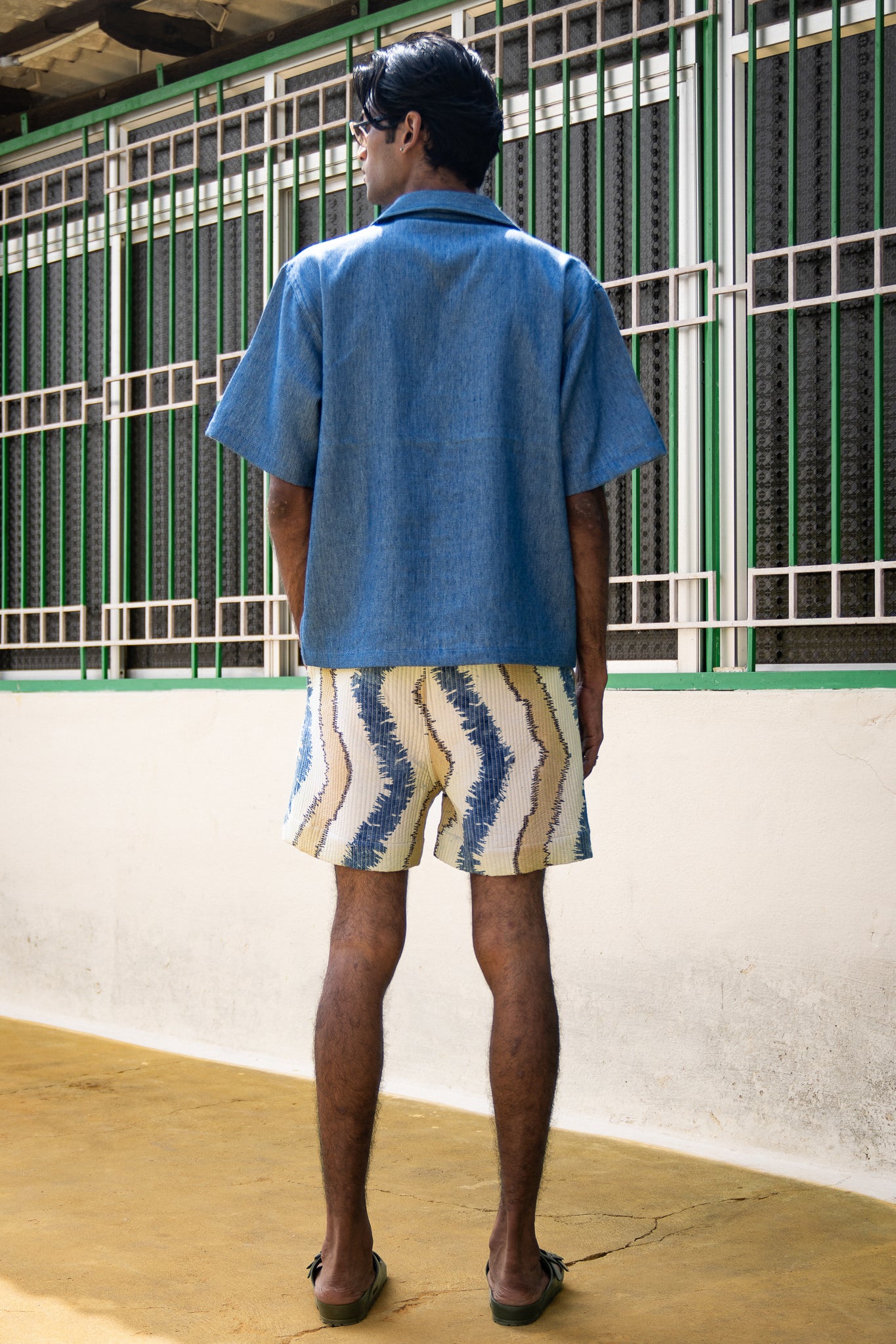 Tailor Shirt, in Hemp Indigo