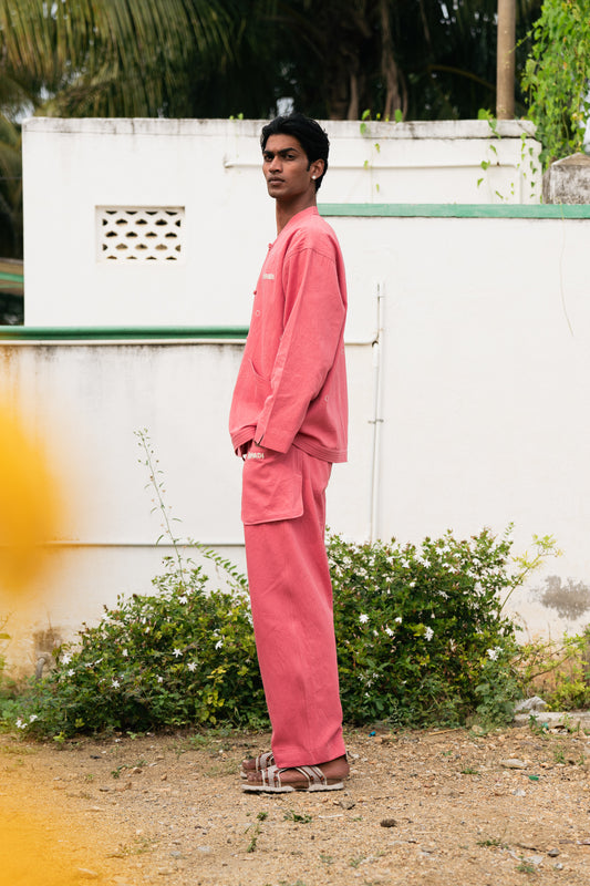 Mar Cargo Trousers, in Palash Pink