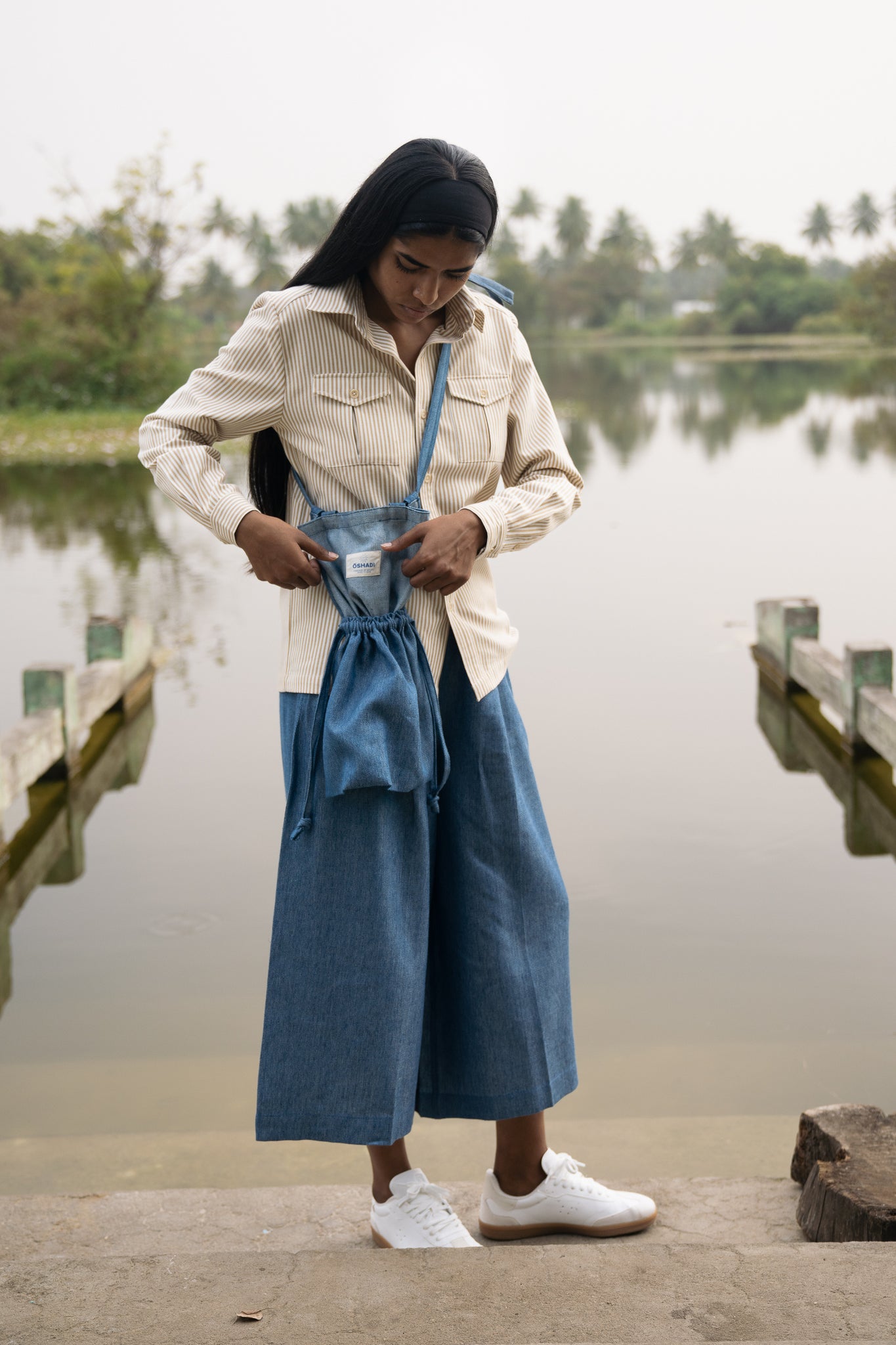 Suruku Bag, in Indigo