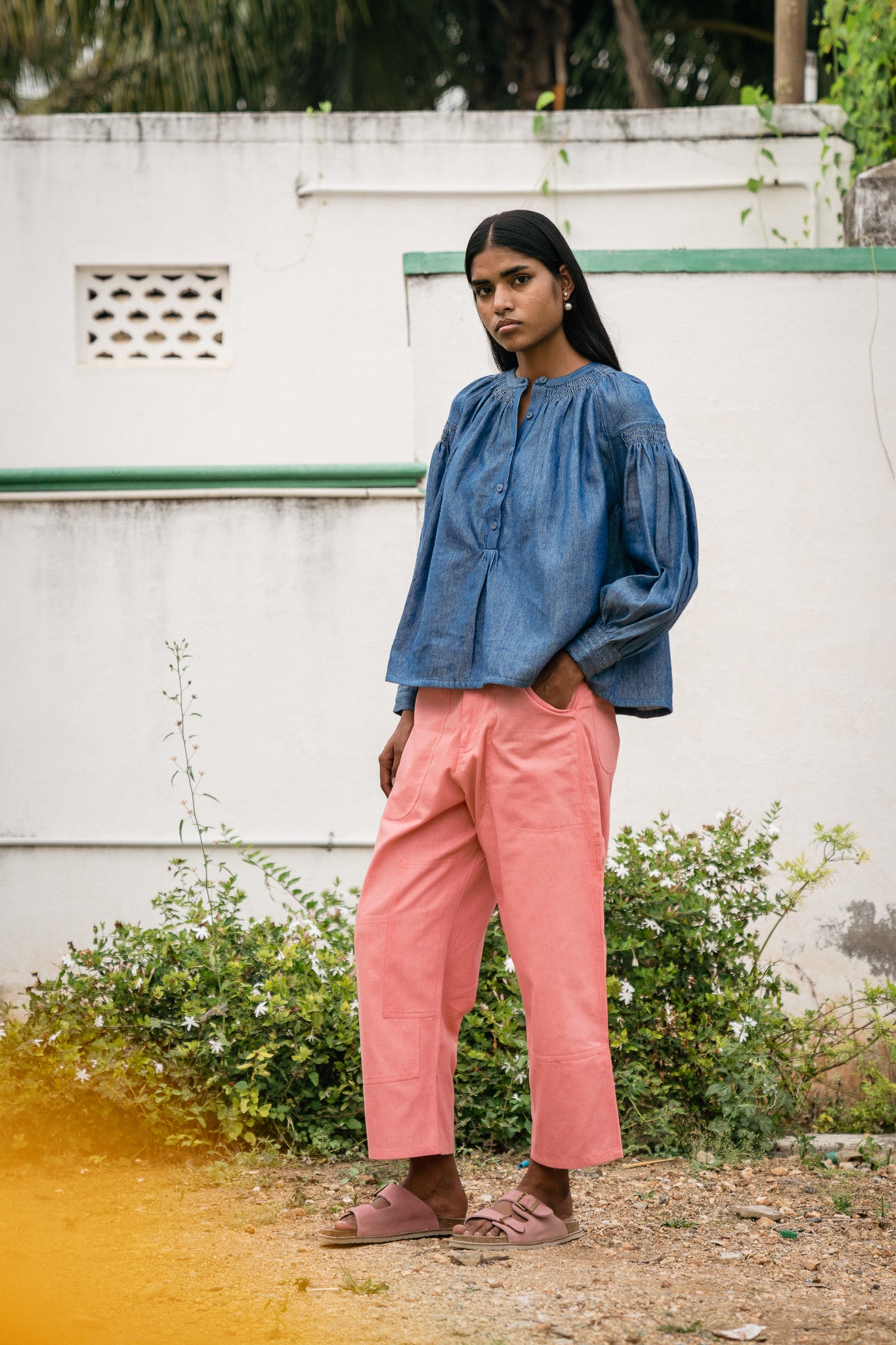 Tamsin Top, in Hemp Indigo