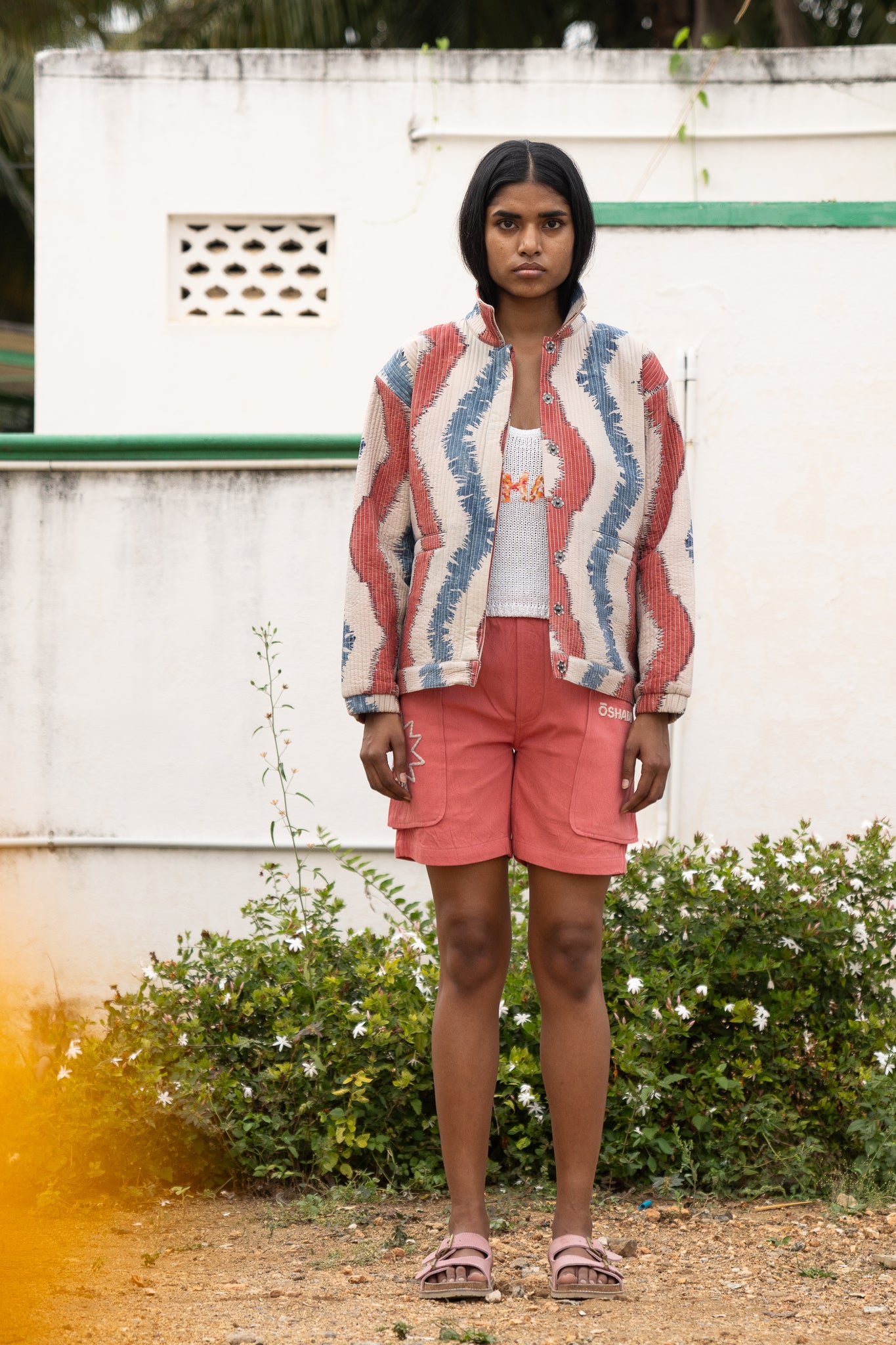 Mar Cargo Shorts, in Palash Pink