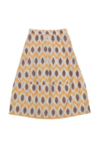 Pleated Sabi Skirt, in Movement Ikat