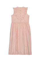 Ruffle Sleeveless Dress, in Plaster Rose