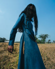 Virakh Shirt Dress, in Indigo