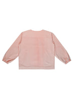 Waishu V Neck Jacket, in Plaster Rose