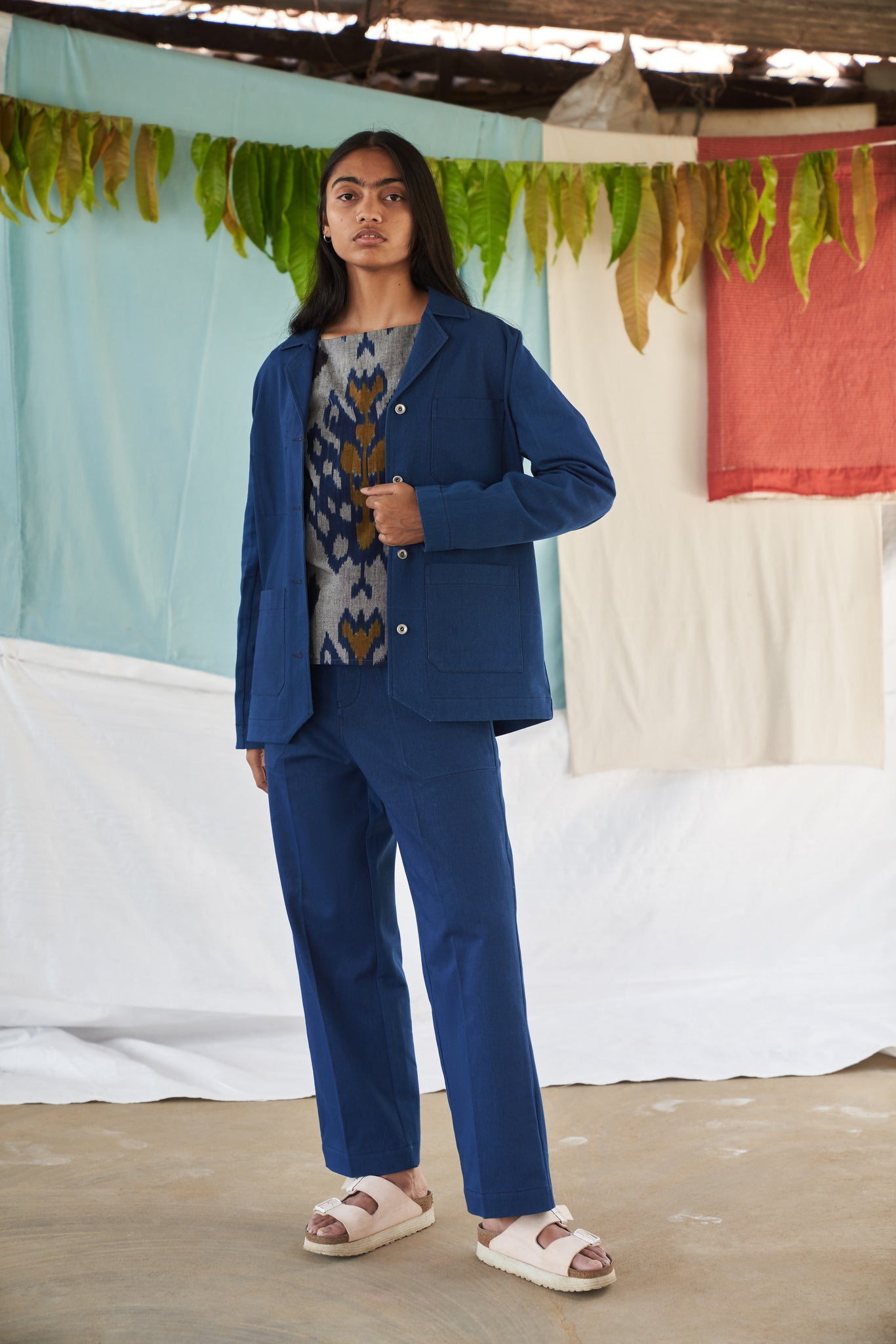 Murali Workwear Jacket, in Indigo